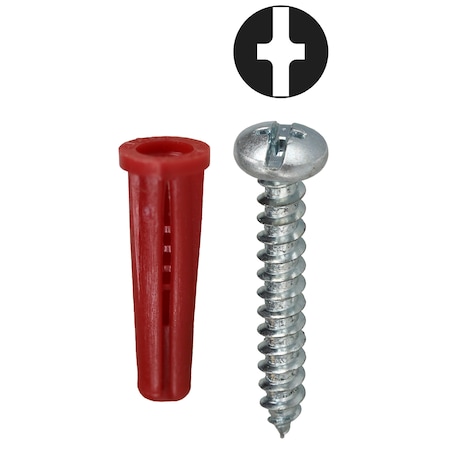 Dottie Conical Plug, 1" L, Polyethylene RD3TP